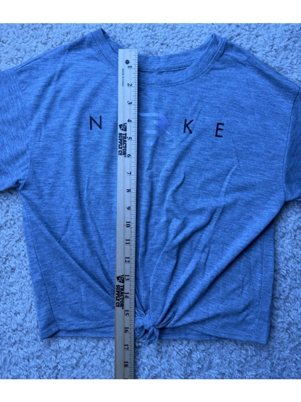 Girls M(10/12) Nike 3 Brand Cropped Tee
